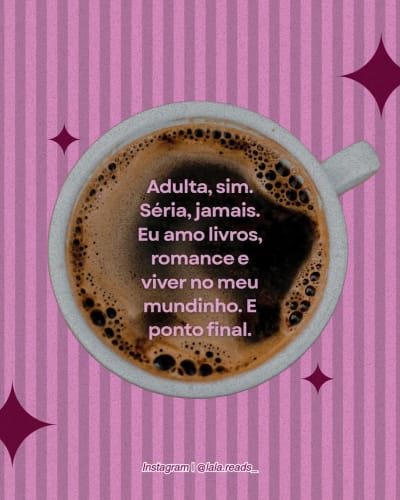 Não tenho culpa se meu mundinho é muito mais interessante 🤷🏻‍♀️📖💗 📎 | #bookgram #livrosderomance #livros #bookgirly #explore