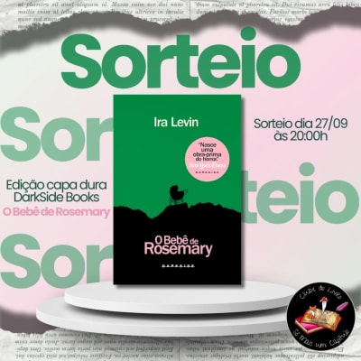 ‼️SORTEIO ENCERRADO‼️ Ganhador: @marvinlext Entrando no clima de Halloween, o Clube do Livro Só Mais Um Capítulo estará sorteando uma…