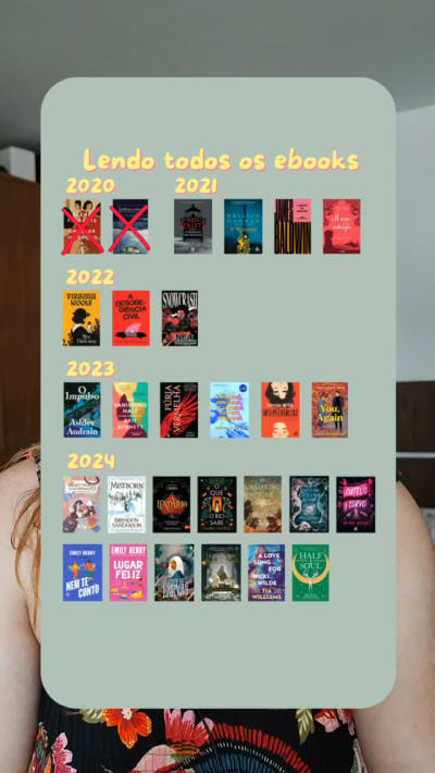 Desafio de leitura 2026 - Ler todos os ebooks que comprei 😅