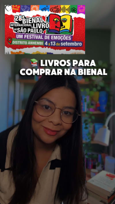 Vai pra Bienal? Então já salva essas indicações pra não esquecer na hora das compras! 👀📚✨ Agora me conta: qual entraria primeiro na sua…