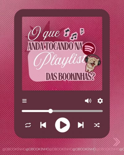 O que anda tocando na playlist das bookinhas? Vem conferir, e nos conte nos comentários qual se identificou🎧🎶 #clubedolivro #livros
