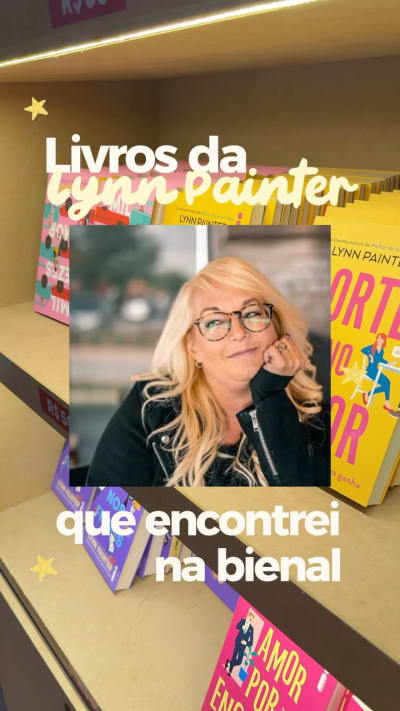 GENTE, OLHA OS LIVROS DA LYNN PAINTER QUE EU ENCONTREI NA BIENAL 😭📚💗 Já coloquei os valores de cada um no vídeo pra vocês não…