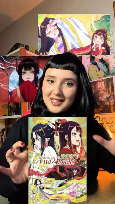 Primeira recomendação de anime aqui no perfil ✨ 💌though i am an inept villainess #animes #mangás #bookgrambrasil #bookstagram