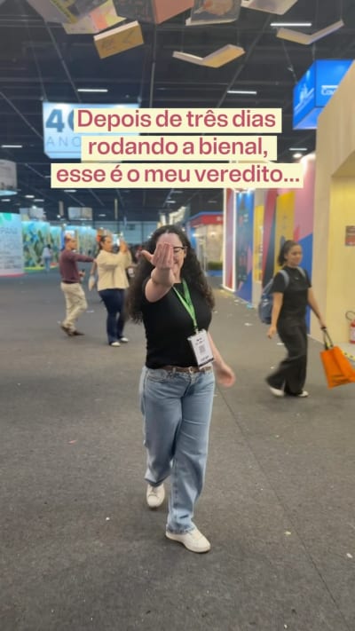 Esse é o meu veredito ✨ quem aí foi para a bienal já deixa aqui nos comentários a sua opinião pra poder ajudar o amiguinho! 🫶🏻 E quem…