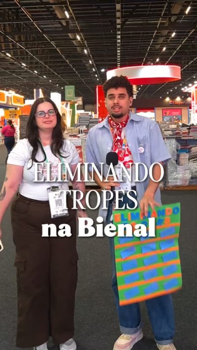 Eliminando tropes na Bienal (porque traumatizei autores demais eliminando personagens nas últimas edições) O resultado foi... Inesperado…