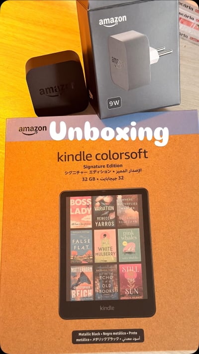 Unboxing Kindle Colorsoft Signature Edition 🤍 #fyp #bookstan #kindle #kindlepaperwhite #kindlecolorsoft
