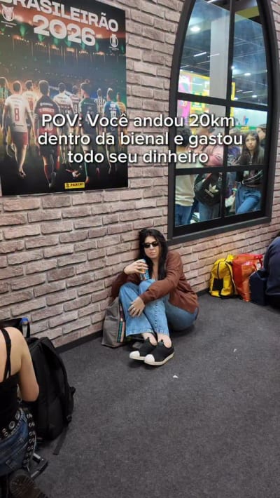 E ainda temos mais 5 dias pela frente… . . #bienal #booktok #bookgram
