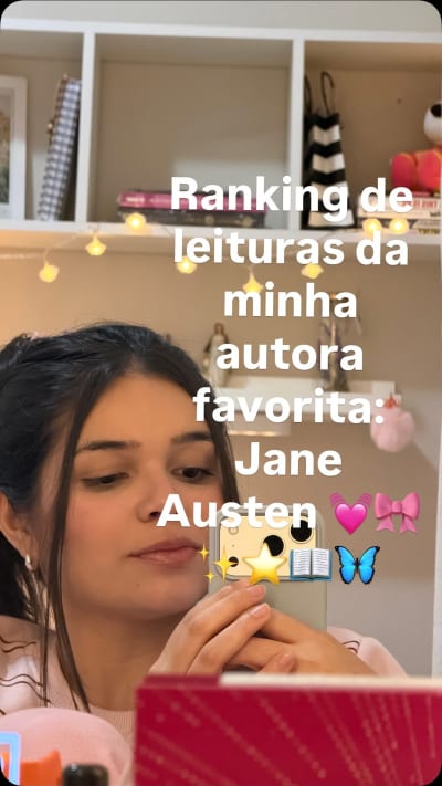 rankeando livros de uma das minhas autoras favoritas: Jane Austen. #bookstagram #livros #romance #bookgram