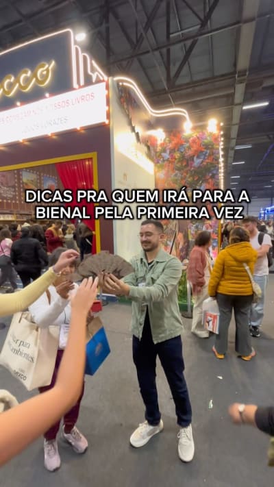 DICAS SUPER IMPORTANTES PRA QUEM IRÁ PARA A BIENAL DO LIVRO DE SP! Anotem todas ai amantes de livros, vão me agradecer no final 😉…