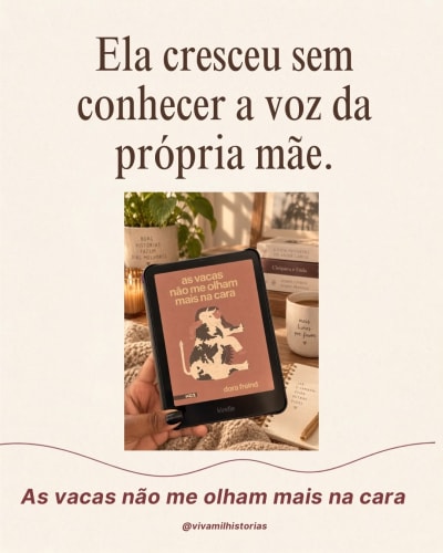 📖 Livro: As vacas não me olham mais na cara ✨ Autora: Dora Freind 🎯 Editora: Nos 🗓️ Ano: 2026 📄 Número de páginas: 128 Este livro…