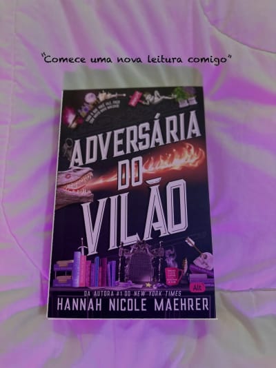 Finalmente chegou o momento tão aguardado por nós ✨ #bookgram #assistentedovilão #romantasia #leitura #adversariadovilao