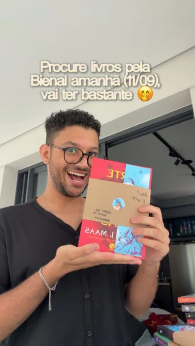 sua chance de achar um livro perdido pela Bjenal de São Paulo 💃🏼🫵🏼 vou postar dicas do local nos stories, ativem as notificações…