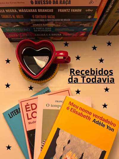 Recebidos da Editora Todavia 😍✨☺️ Recebi recentemente esses quatro livros que com certeza irei gostar muito. Esse lançamento chamado “Meu…