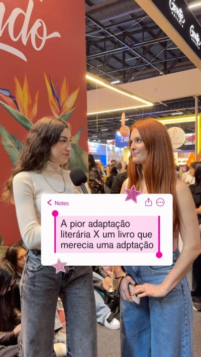 E aí? Qual a pior adaptação literária que você já viu e um livro que merecia MUITO uma adaptação? 👀🎬 #adaptacaoliteraria #filmes #series…