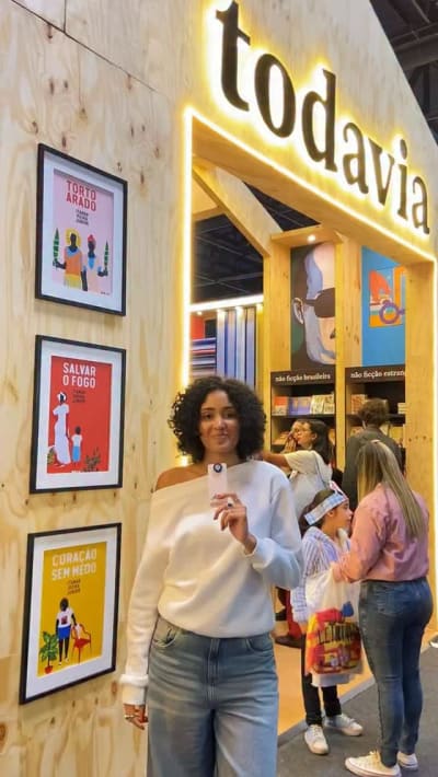 A nossa lista de leituras só aumenta… e dessa vez a culpa é da @todavialivros 👀📚🤎 O Entre Pretas esteve na Bienal do Livro a convite da…