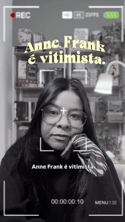 Não é sobre gostar ou não de um livro. É sobre entender a história que está sendo contada. Anne Frank não estava se vitimizando. Ela era…