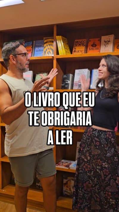 Se você pudesse obrigar um amigo a ler UM livro, qual seria? Direto do Acre pro Recife, finalmente rolou meu encontro literário com a…