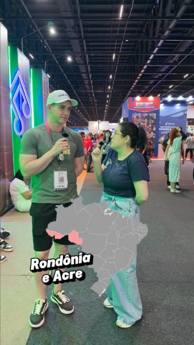Vem forte que eu sou do norte! Olha nós aí: Acre + Rondônia se encontrando em São Paulo! 🥹❤️ A gente foi até São Paulo pra encontrar… O…