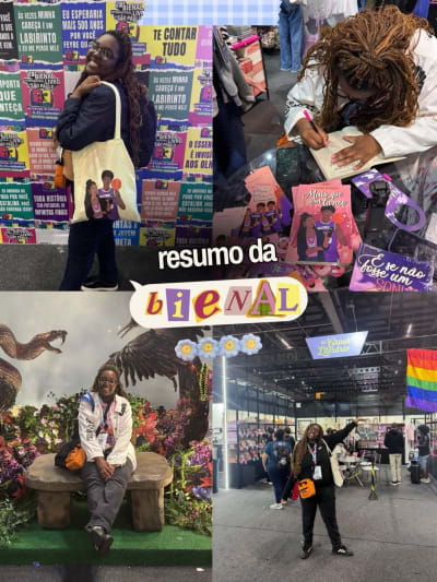 A Bienal de 2026 foi TUDO ✨ Muita coisa aconteceu antes, muitas dúvidas no pré, e às vezes até a vontade de deixar tudo de lado. Que bom…