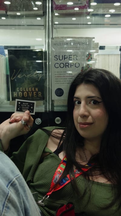 O melhor adesivo de todos!!! . Obrigadaa, @printibr . #livros #bookgram #colleenhoover