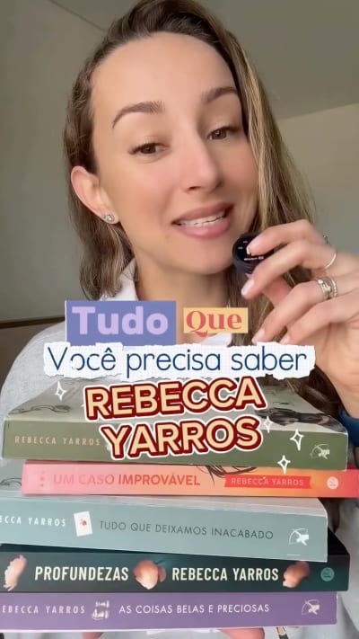Se você está pensando em começar a ler Rebecca Yarros, SALVA esse vídeo! 📚🤍 Antes de escolher o próximo livro, tem algumas coisas que…