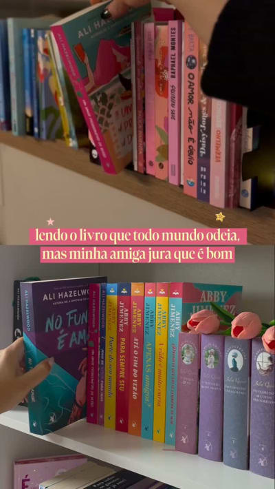mais uma aventura juntas 🙆‍♀️🙆‍♀️✨️ #alihazelwood #indicaçãodelivros #booklover #romance #fyp