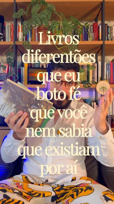 uns livros diferentes que você poderia dar uma chance de leitura por aí :)