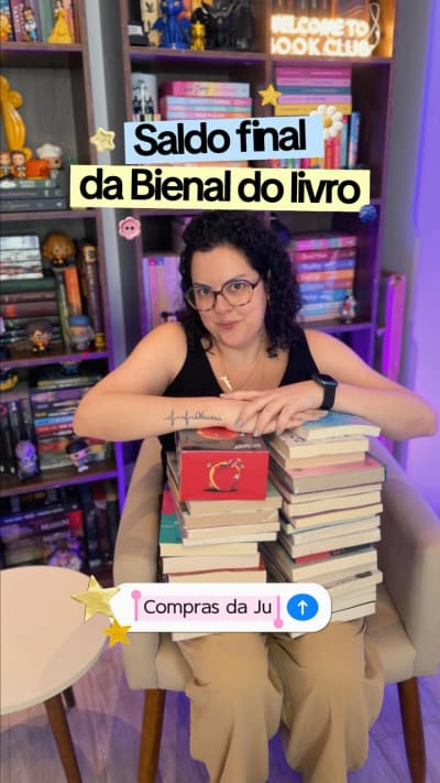 Vamos ver o que que a Ju comprou na Bienal??? Ela foi com lista e tudo planejado nos mínimos detalhes pra aproveitar ao máximo as ofertas…