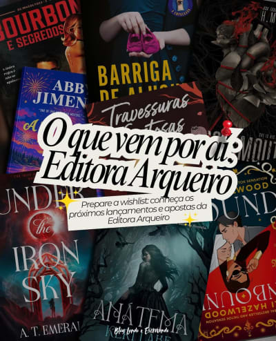 📚✨ AS PRÓXIMAS APOSTAS DA ARQUEIRO JÁ FORAM REVELADAS! Durante a @bienaldolivrosp, a @editoraarqueiro contou um pouquinho sobre as…