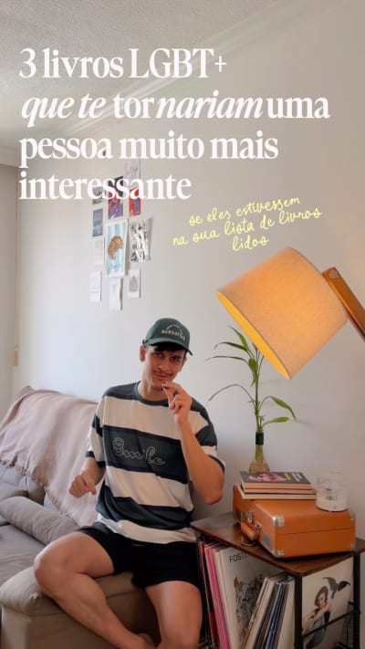 é muito chique ler para além do que a grande massa nos apresenta, viva a diversidade na literatura #bookgrambr #bookgrambrasil #livroslgbt…