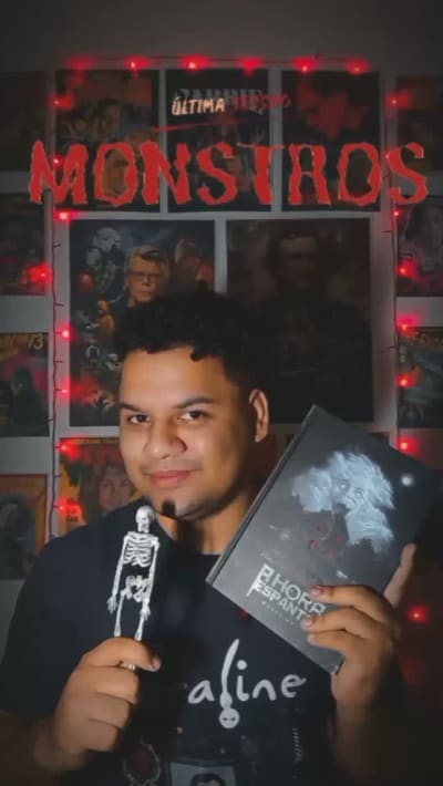📚🧛🏻‍♂️ Para a nossa Sessão Monstros, o livro escolhido foi A hora do Espanto, de John Skip e Craig Spector, publicado pela…