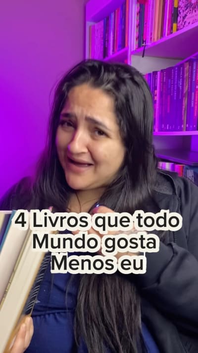 4 Livros que todo mundo gosta menos eu! Sempre tem aqueles livros hypados que achamos subestimados, quero saber qual você acha subestimado…