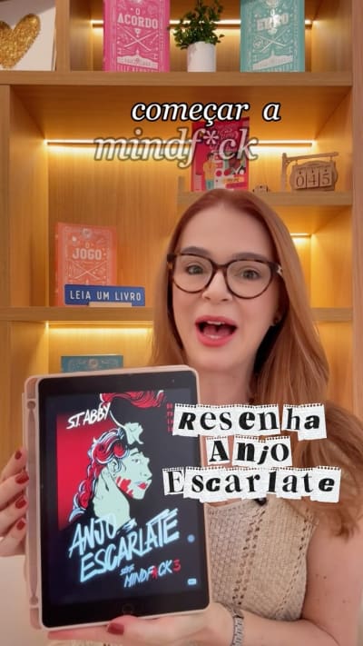 EU TENTEI fazer uma resenha… sem spoiler. 🫠 Mas como falar de “Anjo Escarlate”, o terceiro livro da série Mindf*ck, sem surtar com tudo o…
