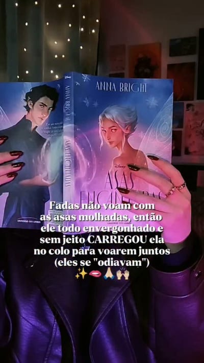 eu amo um enemies to lovers 🙏🏻✨ Livro: Asas Encantadas - Anna Bright (+12) 📖✨;) @universodoslivros #enemiestolovers #romantasia…