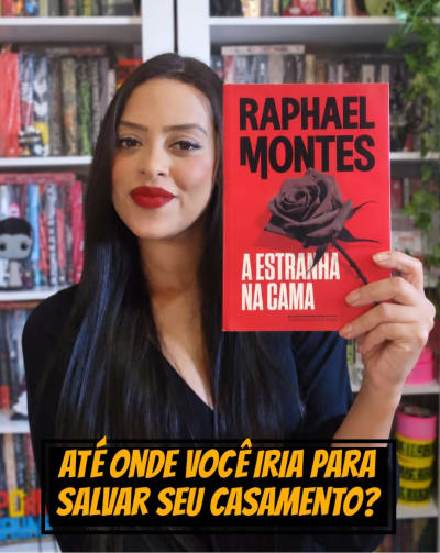 #opiniaodamorcega 📕 A Estranha na Cama ✍🏼 Raphael Montes 📇 @companhiadasletras 🫦 🗣️O que eu achei Na história, conhecemos o casal…