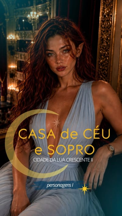 Já estavam com saudades de Bryce e Hunt? Vem conferir novos rostinhos pro livro 2 de Cidade da Lua Crescente: Casa de Céu e Sopro. 🪽🌙 Já…