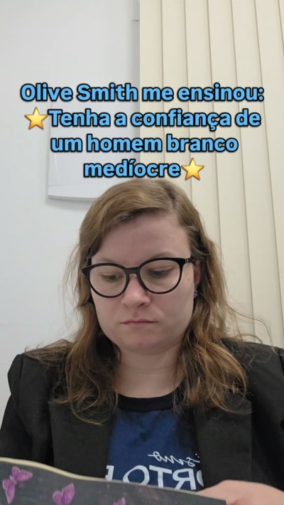 Olive Smith me ensinou: ⭐️ Tenha a confiança de um homem branco medíocre ⭐️ #bookgram #lovehypothesis #prime #bookstagram #trending