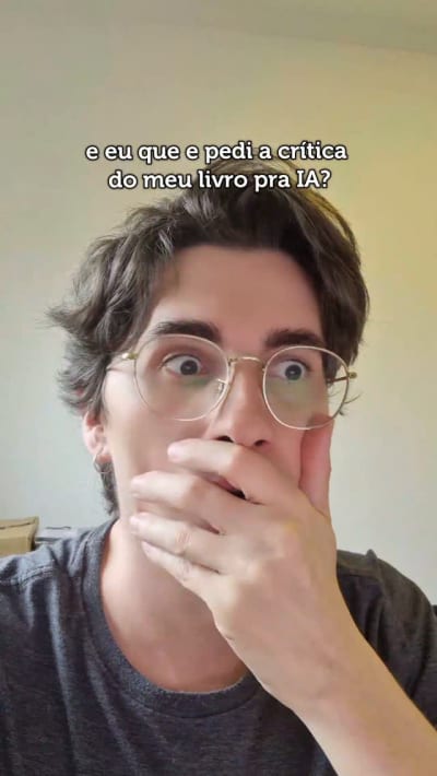 é... valeu, IA?! link dos meus livros no perfil ✨ #erenbeth #autorindependente #literaturafantastica #livrodefantasia