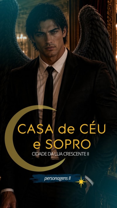 A cada página conhecemos mais e mais personagens desse universo incrível. Por aqui estamos todas apaixonadas 😍🪽🌙 Você imaginava eles…