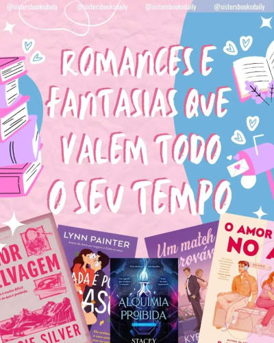 《ROMANCES E FANTASIAS QUE VALEM TODO O SEU TEMPO》 QUAL LIVRO VOCÊ INDICA PARA TODO MUNDO? Oii, hoje trouxemos uma listinha com romances e…
