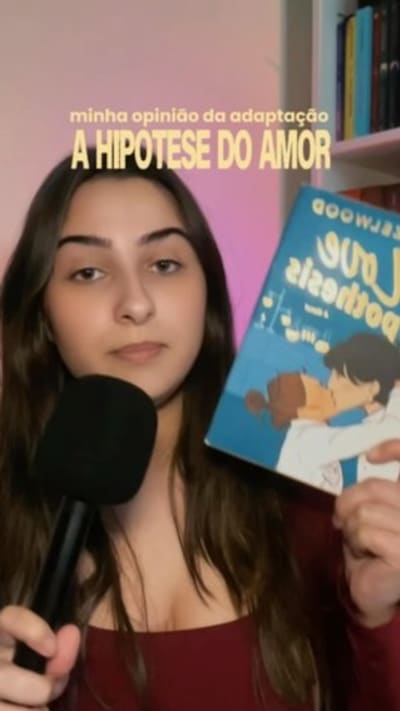 🚨 Pode conter spoiler 💬 E o que você achou da adaptação da A hipótese do amor? #livros #bookgrambrasil #bookgram #ahipotesedoamor