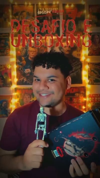 Desafio literário/Unboxing 📦 Na nossa Spooky Season não poderia faltar nem unboxing de livros novos e nem desafios literários @bookskai__…