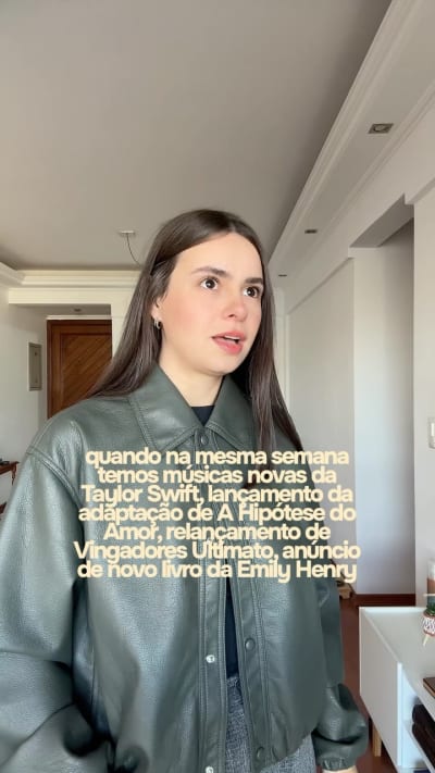 às vezes a vida é boa 🩷 #bookish #taylorswift #vingadoresultimato #emilyhenry