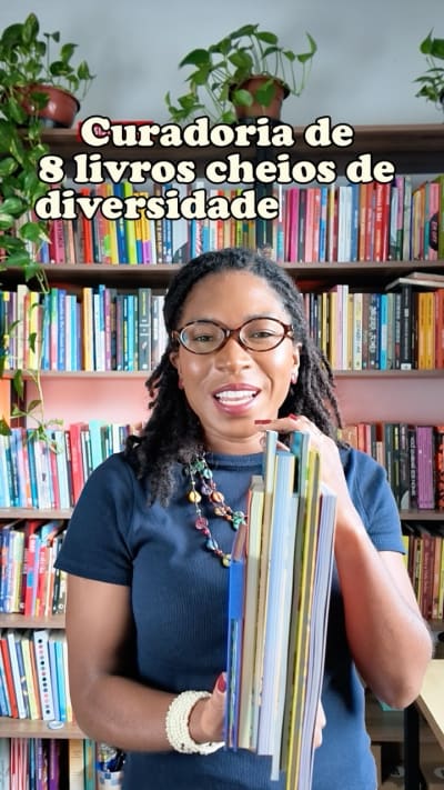 📚 Curadoria de 8 livros cheios de diversidade racial! Com o Clube Quindim fica fácil incluir literatura infantil com diversidade na…
