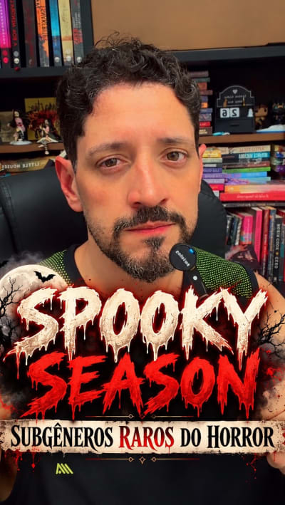 A SPOOKY SEASON chegou! Venham conhecer os subgêneros raros do horror na literatura!!! #SpookySeason #LivrosdeTerror #HorrorBooks…