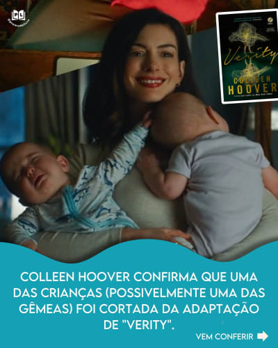 🚨Mudança na adaptação de Verity! Colleen Hoover confirmou que uma das crianças da família Crawford foi retirada do filme e explicou por…