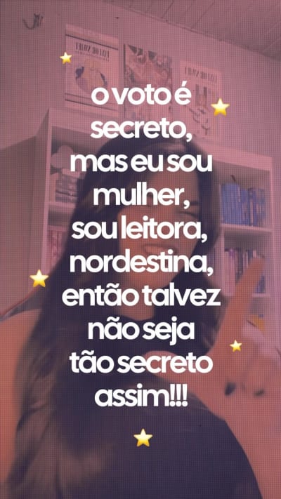 nem é tão secreto assim se parar pra pensar ⭐️ #bookgram #reels #kindleunlimited #eleições2026