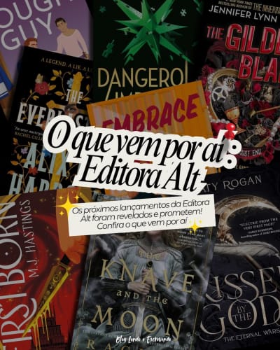 📚✨ AS PRÓXIMAS NOVIDADES DA ALT FORAM REVELADAS! A @bienaldolivrosp acabou, mas as novidades estão LONGE de terminar! 👀📚💥 A…