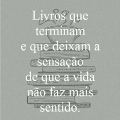 Post de @rotinadeumaleitora no Instagram, há 12 anos