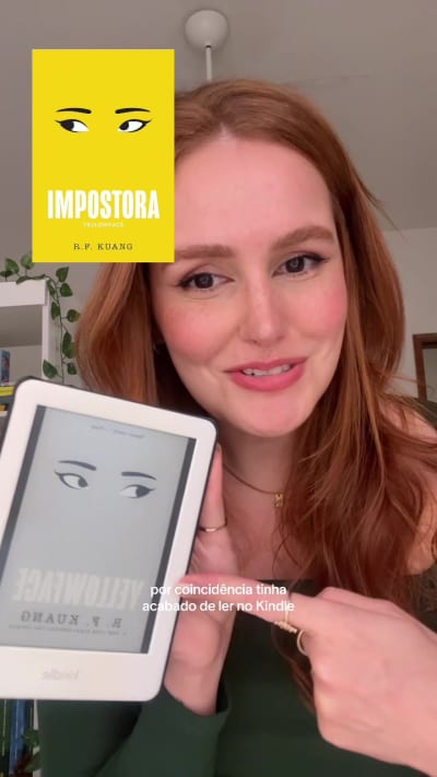 Livro Impostora / Yellowface é absurdo de bom!! 🟡🟡🟡 @Intrínseca #livroimpostora #yellowface #booktok #recomendacaodelivros…